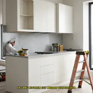 pasang kitchen set murah terpercaya